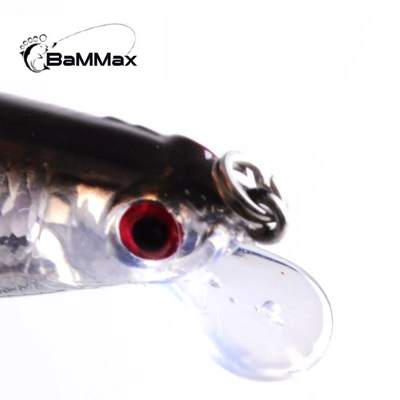 Bammax Minnow Fishing Lure Hard Bait 7.3cm 6.5g Fly Fishing Tackle Artificial Hard Wobbler Bait Lifelike accessories Pesca Bass
