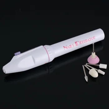 

5 Nail Drill Handpiece Bit Professional Electric Nail Drill Nail File Tool Dotting Pen Manicure and Pedicure For UV GEL Polish