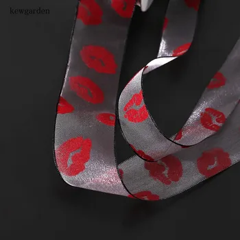 

Wholesale 25 40mm 1.5" 1" Kiss Gauze Snow Voile Ribbons Handmade Tape Flower Bowknot Accessories Lace Packing Webbing 20Yard