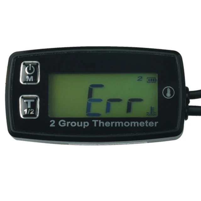 RL TM004 Digital 2 TEMP METER thermometer temperature meter for Dirt