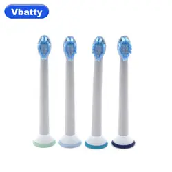 Vbatty 4 шт. HX6084 Замена Зубная щётка головки для Philips для Sonicare Sensitive зубные щетки головы гигиены чистке