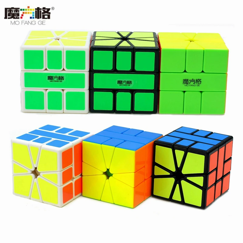 QiYi Mo Fang Ge SQ1 Magic Cube Cubo Square Puzzle Speed Puzzle Cubes Educational Toys for