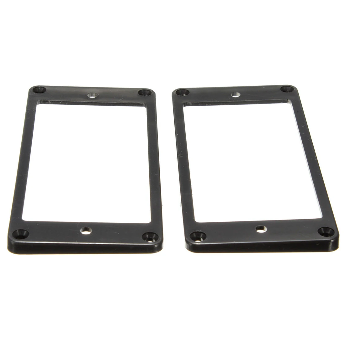 

XFDZ-2Pcs Flat Humbucker Pickup Mounting Ring Frame ABS for Electric Guitar