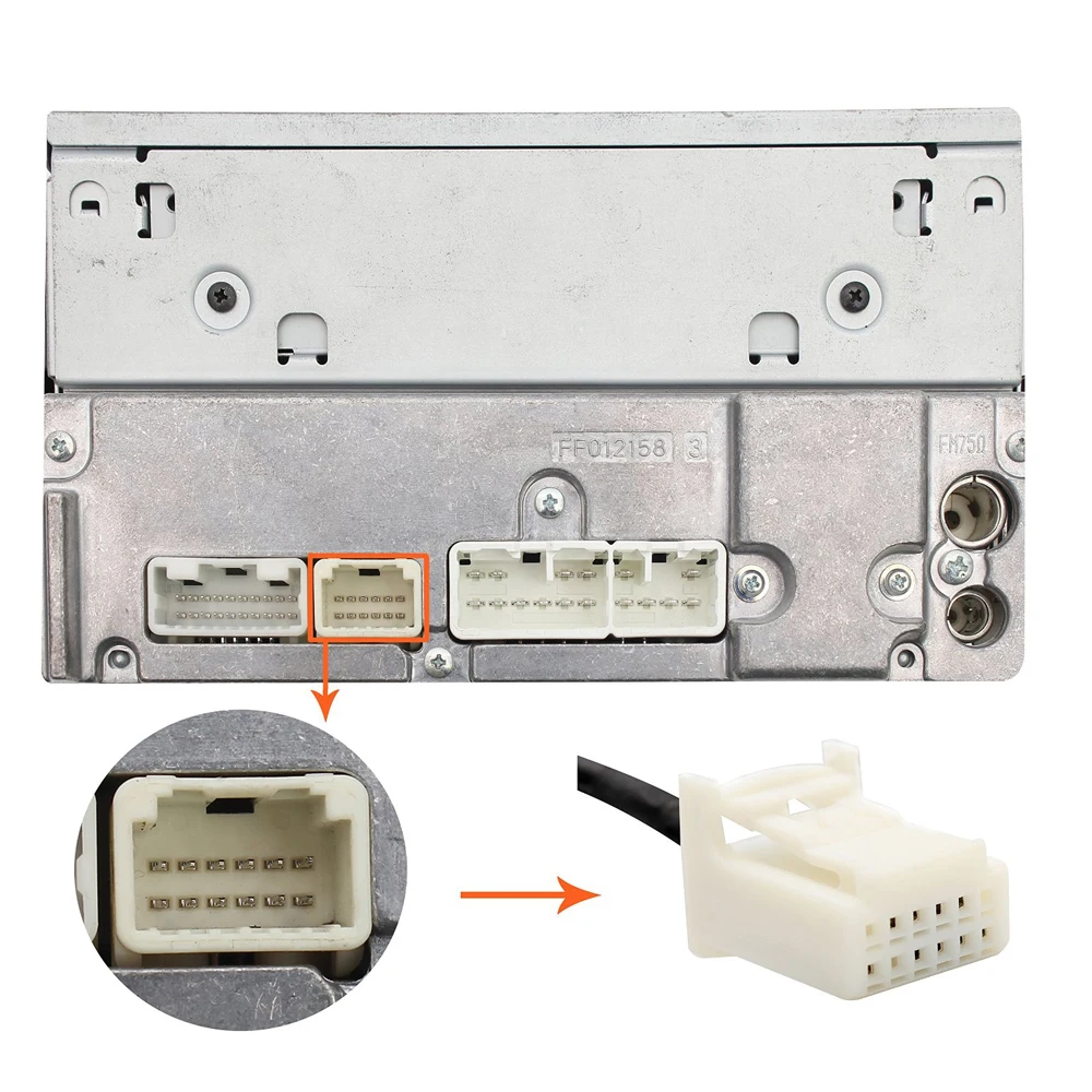 Автомобильный аудио адаптер Biurlink Aux/USB интерфейс MP3 для Toyota Camry Corolla 6 + разъемов|usb