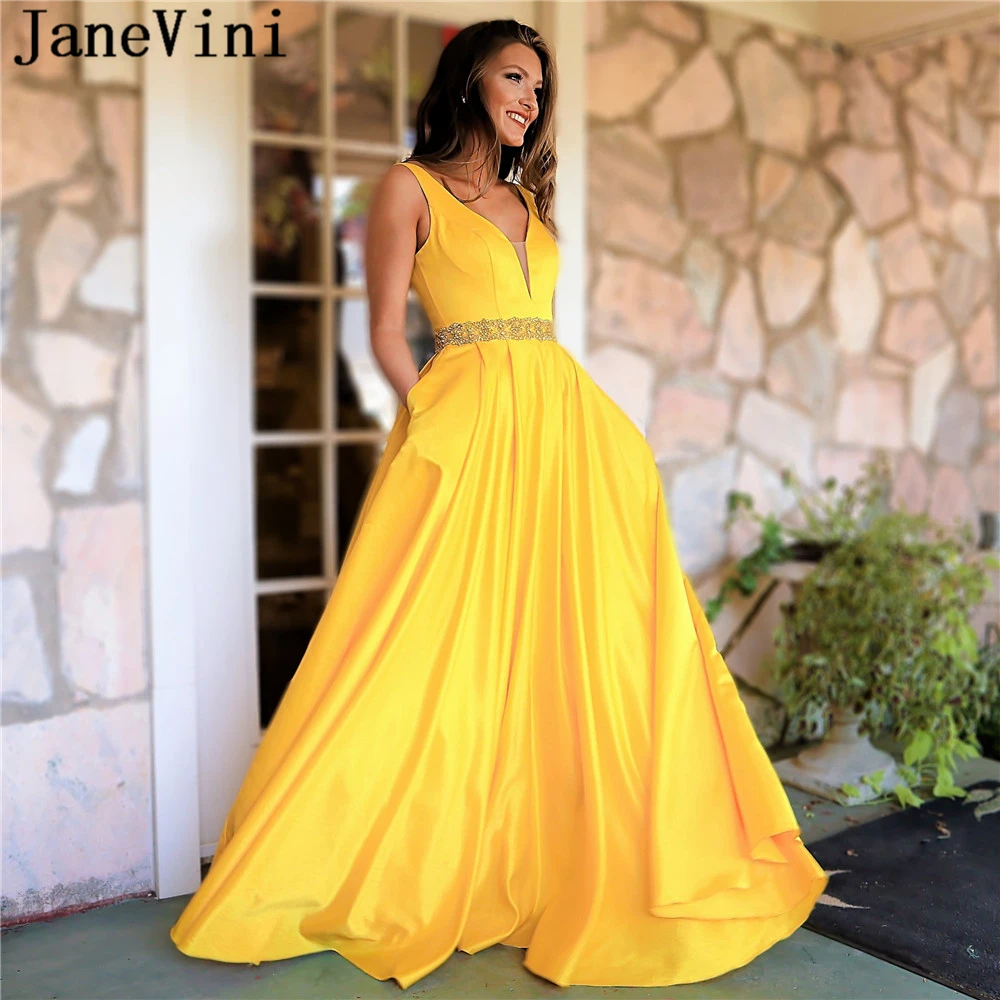 yellow prom dresses 2019