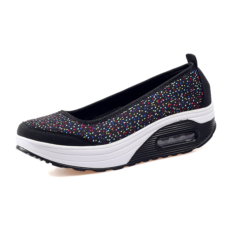 2017 Air Women Casual Shoes Lightweight Platform Walking Shoes Woman