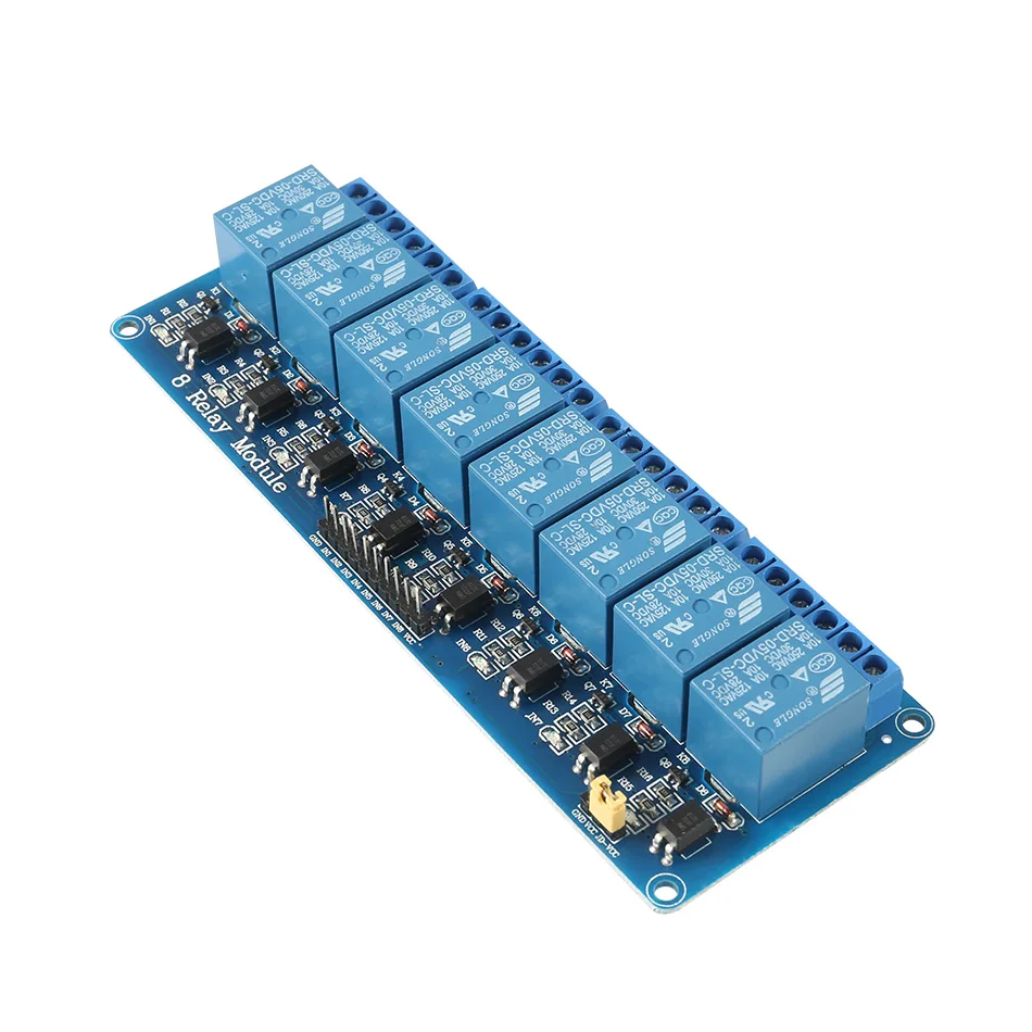 1 2 8 канальный DC 5V Низкий уровень пусковое реле платы расширения модуль для arduino