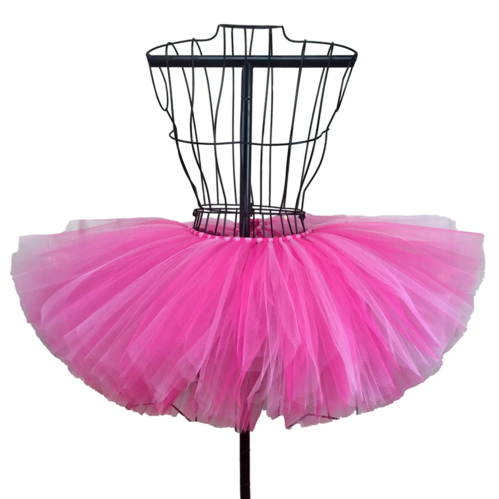 

Hot Pink Kids Girls Tutu Skirt Fluffy Tulle Skirts for Girls Ballet Dance Pettiskirt Children's Skirt Birthday Party Baby Tutu