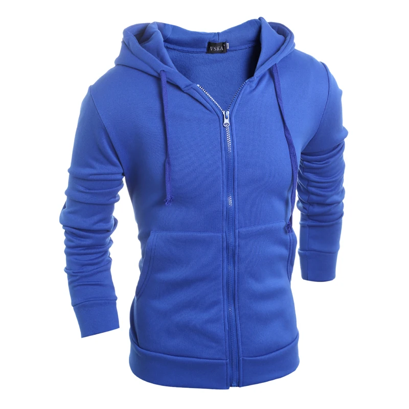 Толстовка мужская с капюшоном на молнии XXL YJ 2018|male hoodies|mens winter hoodieswinter hoodie |