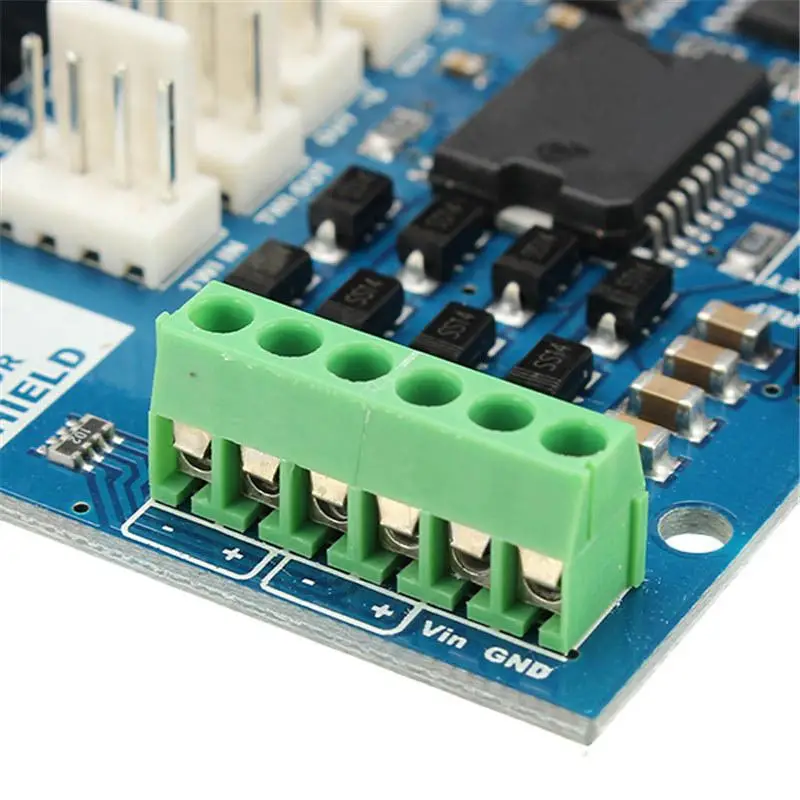 L298N L298P 4 Dual канальный драйвер двигателей модуль двигатель щит R3 для Arduino 5V ~ 12V