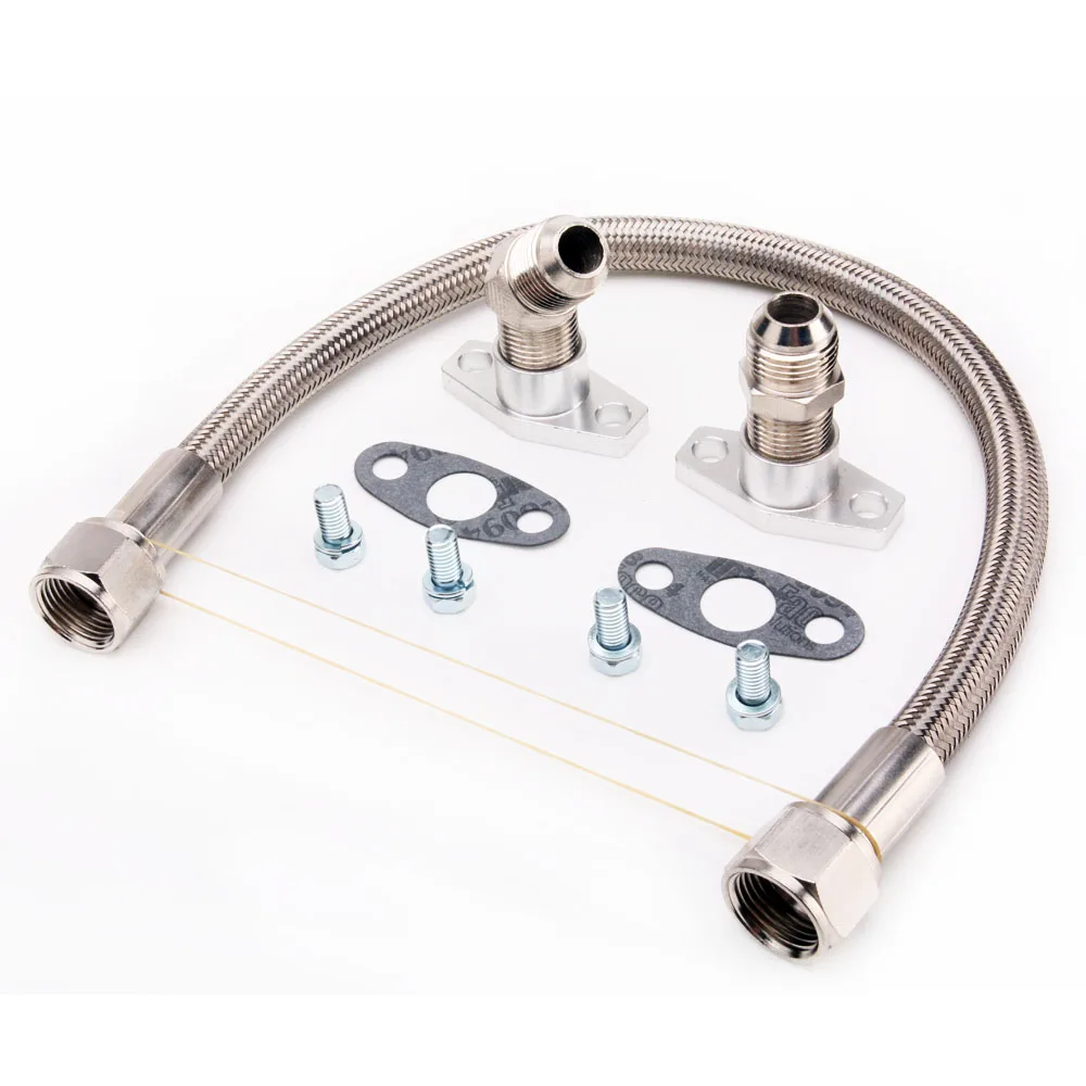 Kinugawa Turbo Oil Drain Line Kit 50cm 10AN for Garrett GT28 GT30 GT35