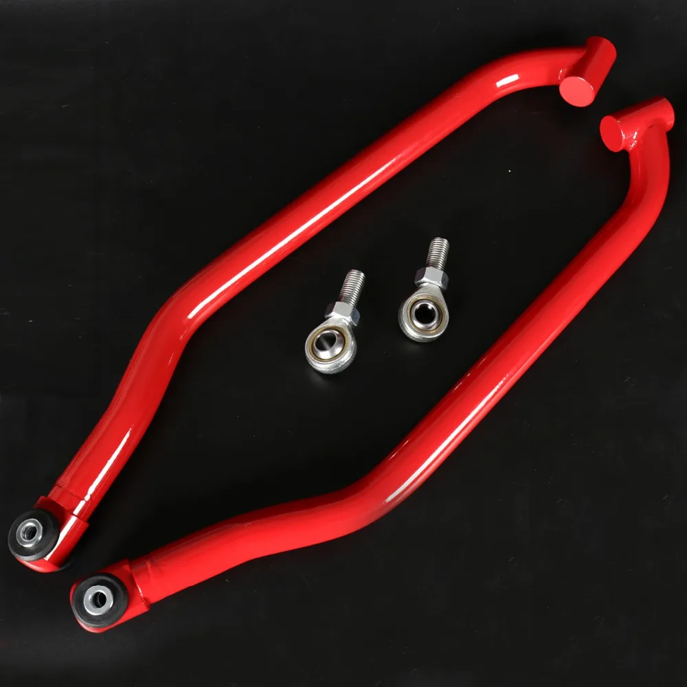 Lower Strong Chromoly Red High Max Clearance Radius Bar Kits For Polaris 14 15 16 17 RZR XP 1000 Models