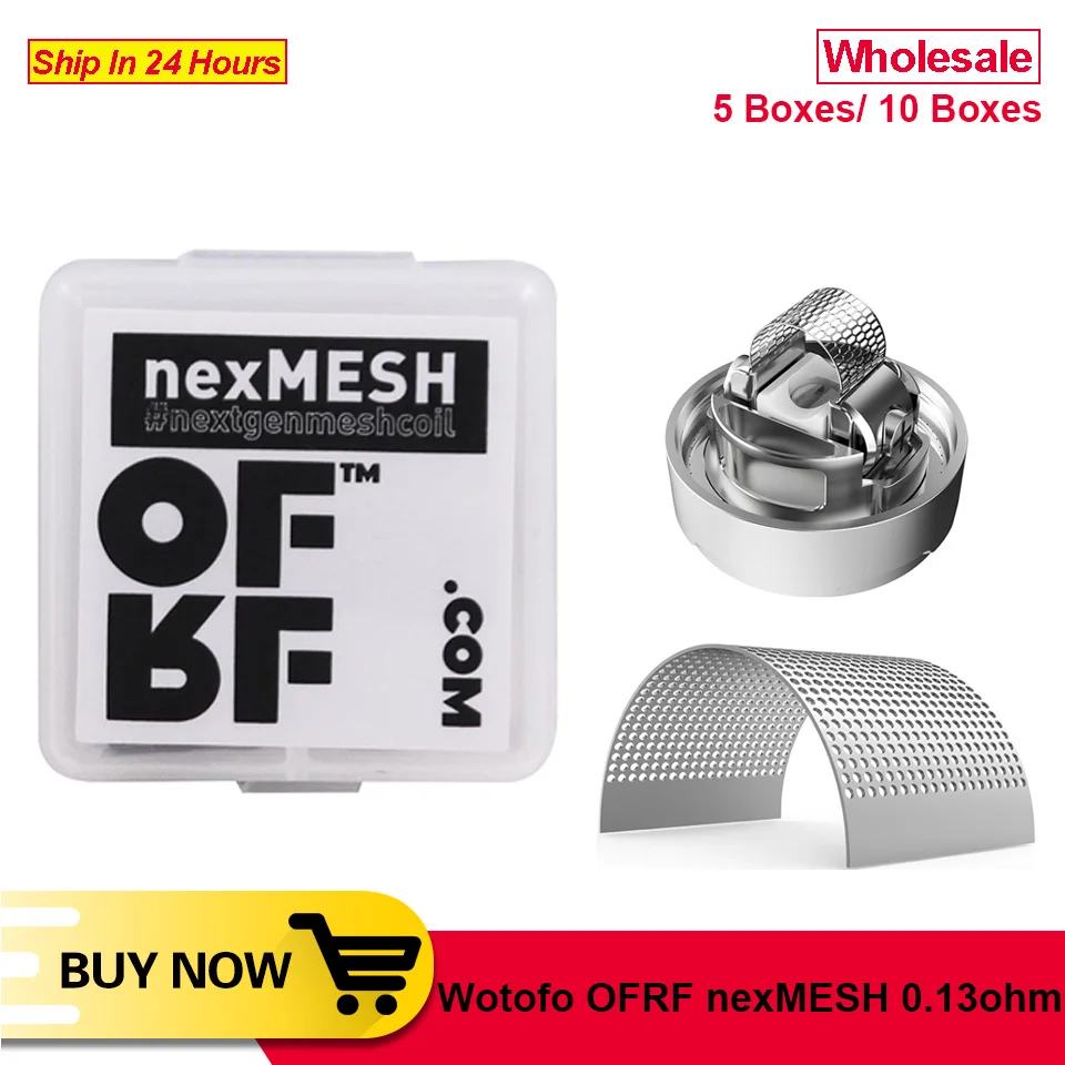 

[Wholesale] Original OFRF nexMESH triple density grid mesh A1 Mesh Pre Built RDA Coil for Wotofo Profile RDA & Profile Unity RTA