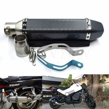 

for Motorcycle parts Exhaust Universal 51mm Stainless Steel Motorbike Exhaust Pipe For Aprilia For Triumph DAYTONA 675