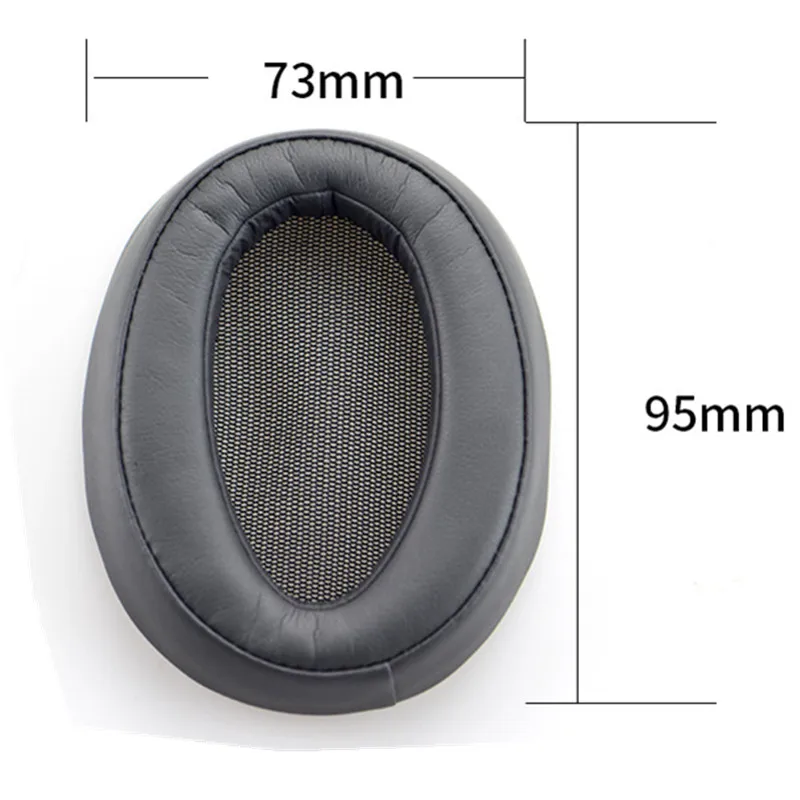 Headphones Ear Pads for Sony MDR 100AAP 100A H600A headphone Repair Part On Ear Replacement Cushions protein Leather May28