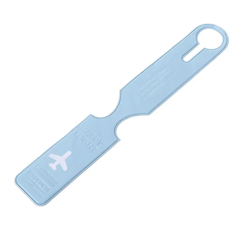 

2019 New PVC Travel Luggage Label Straps Suitcase ID Name Address Identify Tags Luggage Tags