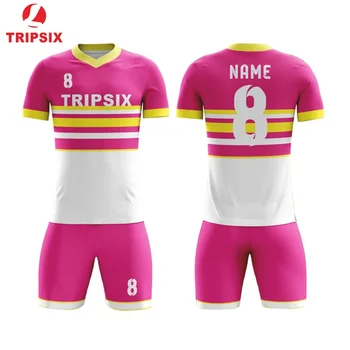 

Color Combination Football Practice Jerseys Top Quality Personalised Sublimation Soccer Jersey