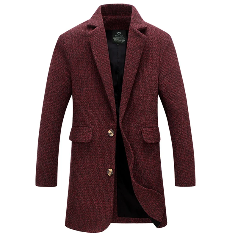 Online Buy Wholesale mens red trench coat from China mens red trench ...