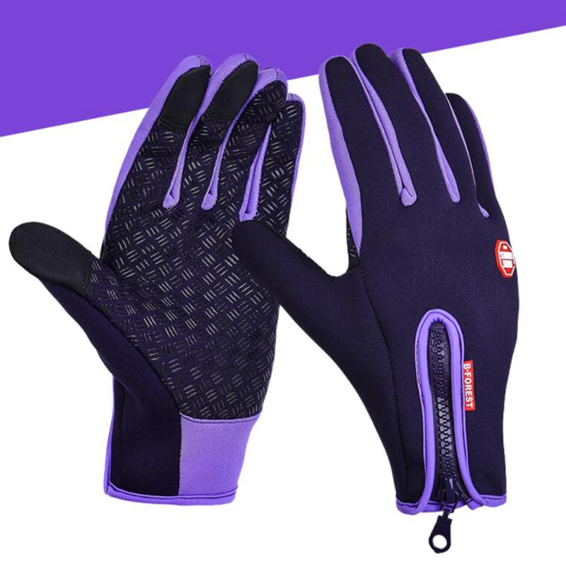 Ski Sport Gloves Winter Women Men Heated Cycling Motorcycle Driving