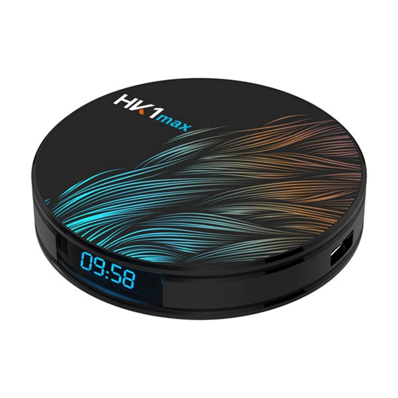 Android 9.0 Tv Box Hk1 Max 4Gb Rk3328 Quad Core Smart Tv 2.4G&5Ghz Wifi Bluetooth 4K 1080P Set Top Box