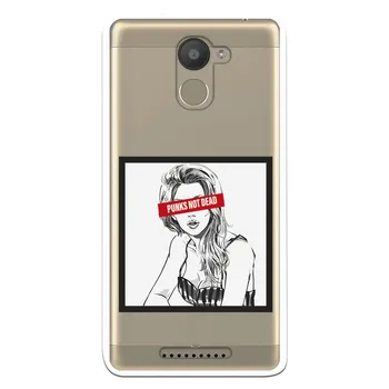 

Punks Not Dead WP002 costume drawing stand case for BQ Aquaris U Plus
