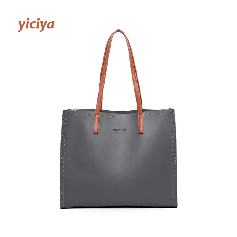 

Designer Large-capacity Fashion Women Leather Handbags High Quality Casual Crossbody Bags for Women Simple Tote Shoulder Bags