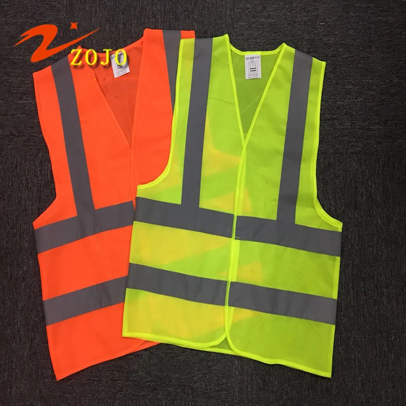 

Famous Brand Zojo High Quality Reflective Vest Size 65*60cm Unisex Safety Clothing Night Working Chaleco Reflectante V002-3