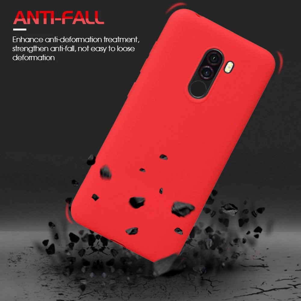 

Candy Color Soft Silicone Matte Case For Xiaomi Play MAX3 MIX3 Pro Mi8 Lite SE 5XA1 6XA2 Lite Poco F1 For Redmi Note 6 Pro 6 5A