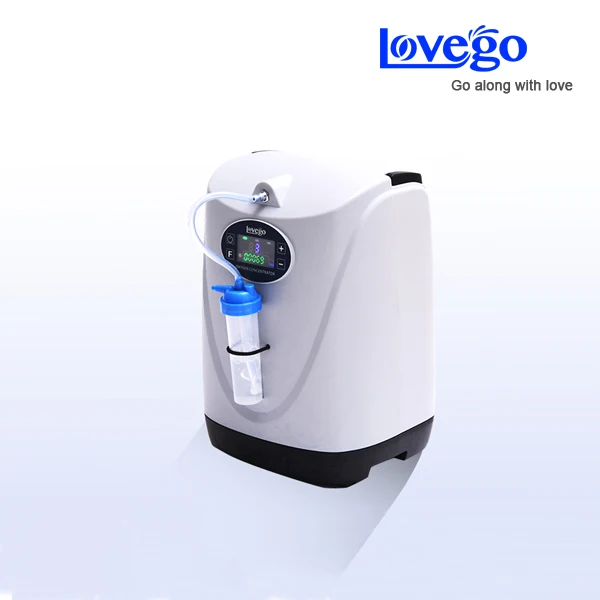 Новейший 4 часа мини портативный концентратор кислорода Lovego G2 с низкой кислородной сигнализацией для 1-4,5 литров кислородная терапия