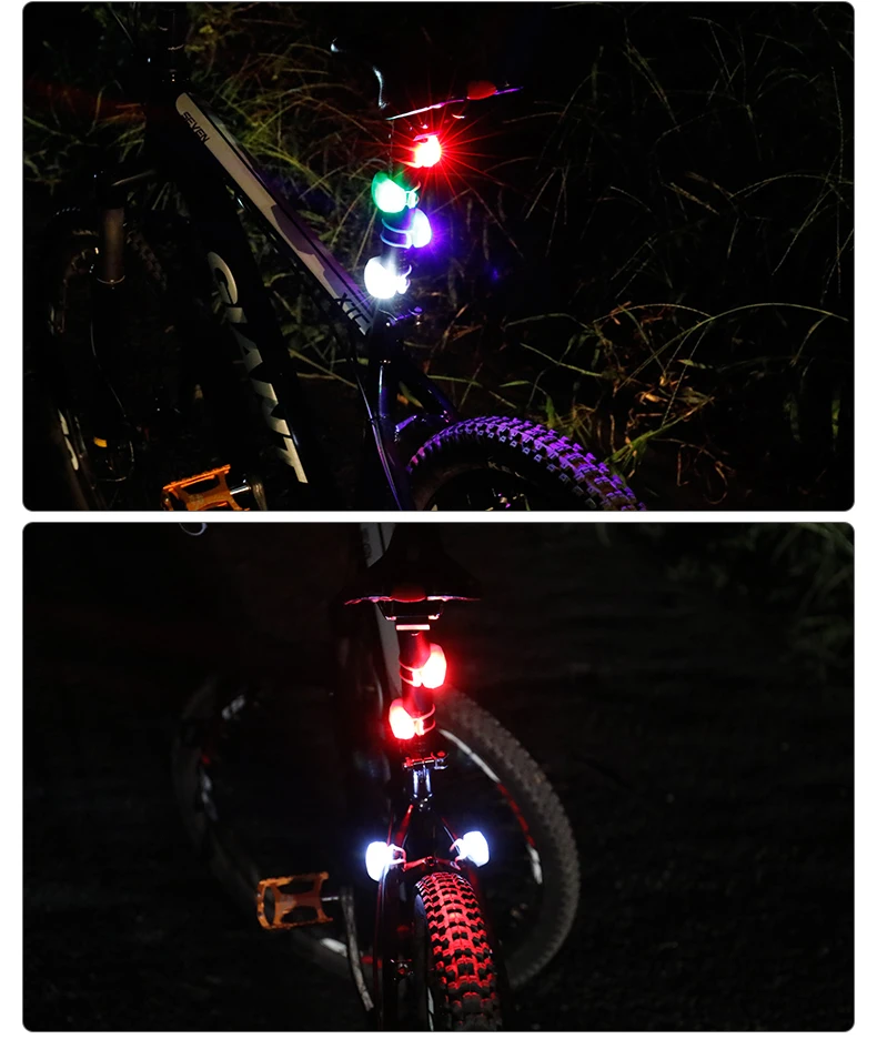 Top Mountain Bike Bicycle Cycling Tyre Wheel Valve Light Rower Spoke LED Bycicle Light Flashlight Safety Night Lamp MTB Accessories 10