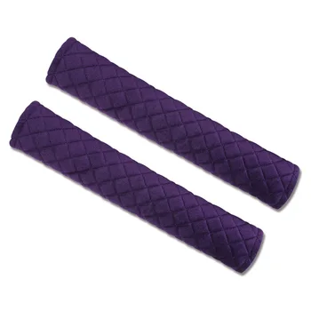 

1Pair Extended Car Seat Belt Pad 30x7cm Short Plush Car Safety Belt Cover Shoulder Pad Red Blue Purple Brown Beige Shoulder Pad