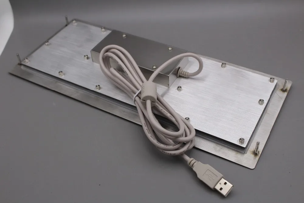 IP65 металлическая прочная клавиатура для киоска с 65 клавишами антивандальная