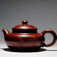 Zhu mud Dahongpao чайник Исин знаменитый ручной работы грязевая роспись специальный