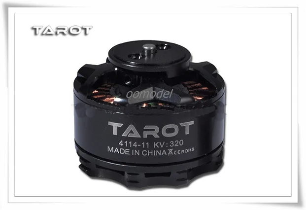 Tarot 320KV Motor Brushless TL100B08 01 Multi axis 4114 Black FreeTrack Shipping