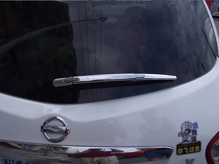 ABS Хромированная накладка на заднее стекло багажника стеклоочистителя для Nissan Qashqai 2008 2009 2010 2011 2012 2013