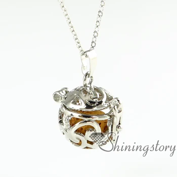 

vine openwork diffuser pendants wholesale essential oil jewelry essential oils diffuser necklace natural lava stone