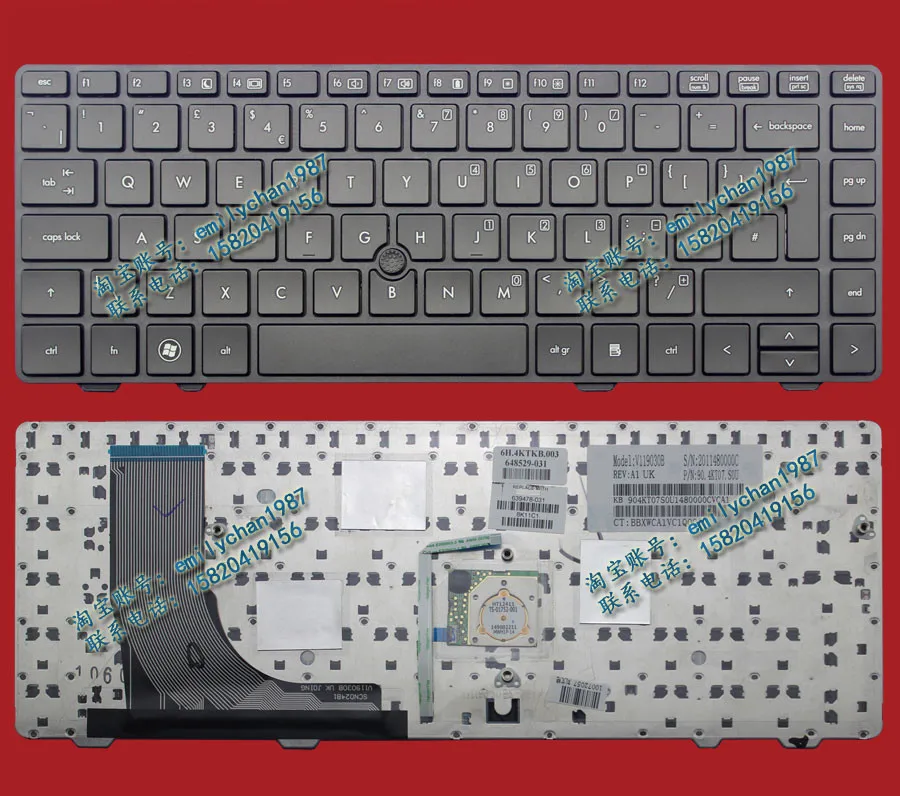 New original UK standard For HP 6360b 6360t Laptop