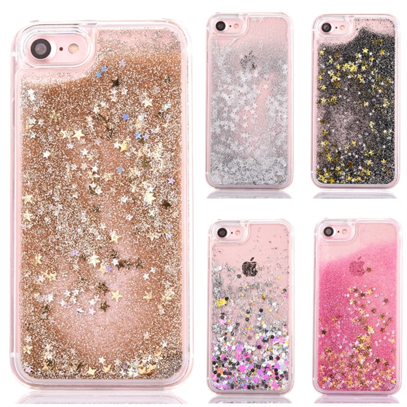 Funda de purpurina líquida para Funda 6s para Coque Apple iphone 6 plus 5 5s se 5c 4 4S Funda trasera de arena dinámica|liquid case|phone casesiphone 6s case - AliExpress