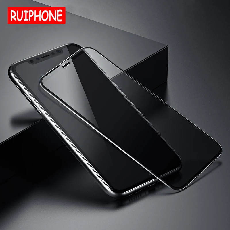 RUIPHONE 0 23 мм 6D Защита экрана для iPhone Xs XR Max защитное стекло полное покрытие