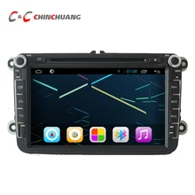 Quad Core HD 1024X600 Android 6.0 Car DVD Player for Volkswagen GOLF with Radio GPS Navigation, Support Mirror Link SWC