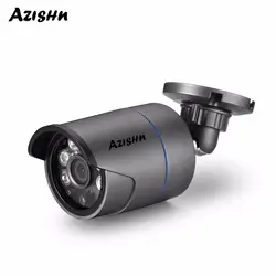 AZISHN 3MP 960 P 720 48 В POE IP камера Пуля CCTV ночное видение наружные внутренние водонепроницаемые товары теле и видеонаблюдения сети Кэм ONVIF