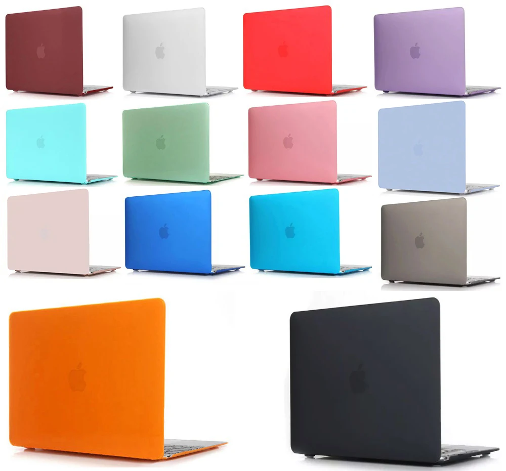 New Laptop Case For Apple MacBook Air Pro Retina 11 12 13 15 for mac 2016`2017`2018 New Air 13 Pro 13 15 inch with Touch Bar