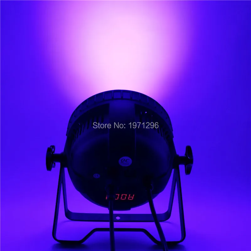 4 шт. мини LED Par Can 18x18 Вт RGBWA + УФ DMX сценические огни бизнес свет высокой мощности