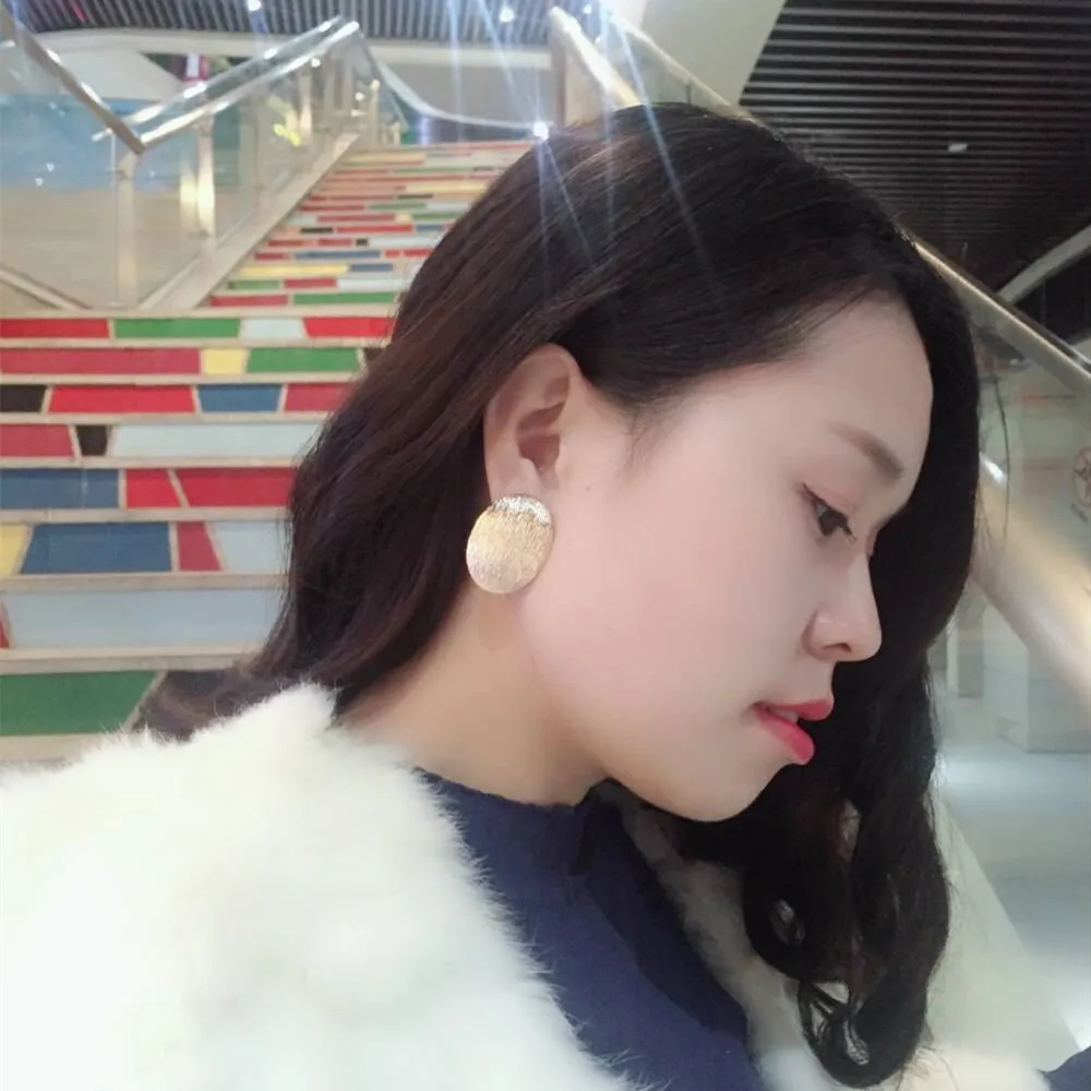 Ear Clip Earrings New Ear Clip Exaggerated Fashion Cute Ellipse Line Earrings Ear Clip Women Jewelry Festival Party Present ear clip earrings,clip earrings,ear clip,ear accessories