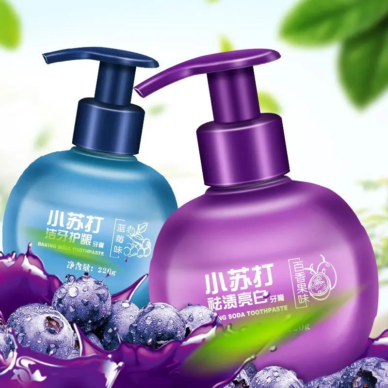 

Intensive Stain Removal Whitening Toothpaste Fight Bleeding Gums Toothpaste Natural Fruity Flavor Prevent Tooth Decay Strengthe