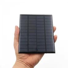 Солнечная панель 12В 18В мини Солнечная система сделай сам для батареи сотового телефона зарядные устройства Портативные 1,8 Вт 1,92 Вт 2 Вт 2,5 Вт 3 Вт 1,5 Вт 4,5 Вт 5 Вт солнечные батареи