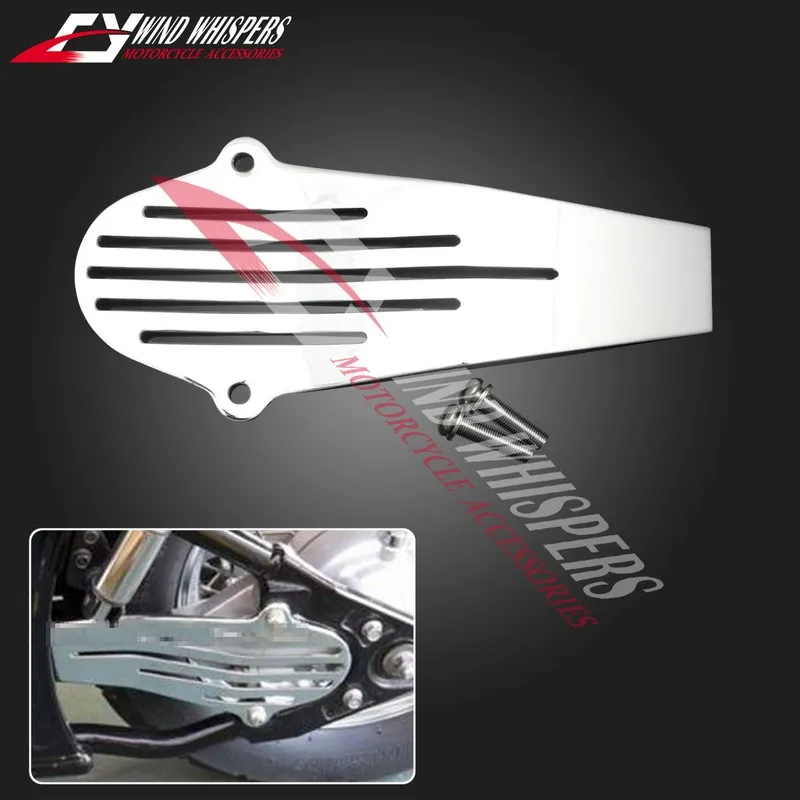 Motorcycle Chrome Aluminum Drive Shaft Cover Derby Billet For Yamaha 1998 2006 V Star 650 1100