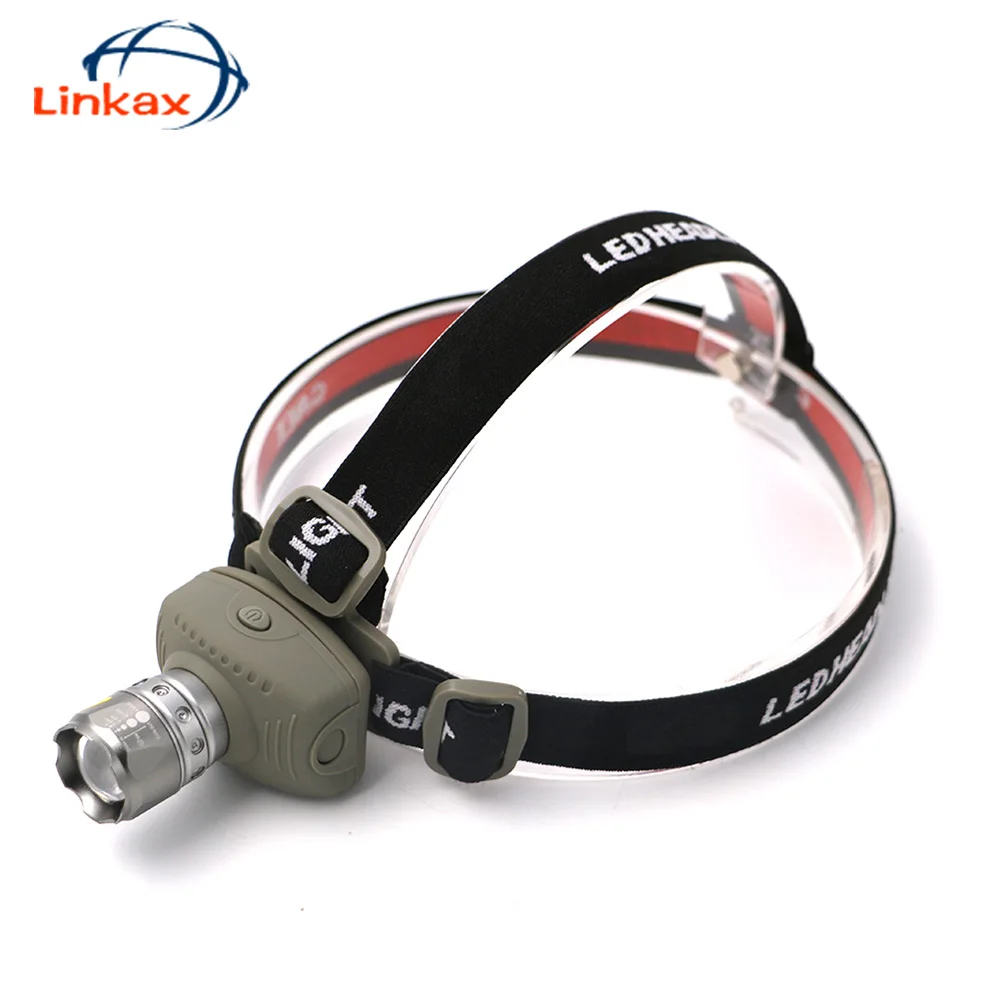 Ultra Bright 800 Lumen Q5 Led Headlamp Headlight Zoomable Head Light