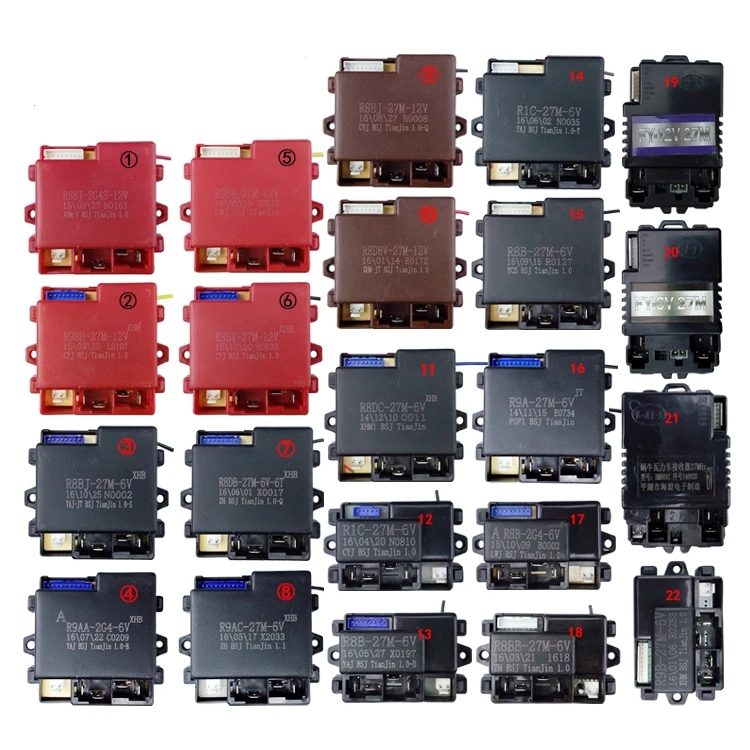 R8BJ/R9BH/R9AA/R8BV/R9AC/ R8DBV 2G4/27M 6/12V приемник детские игрушки электрический мотоцикл