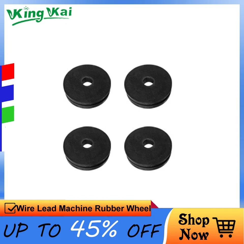 Wire Leading Machine Rubber Wheel-1